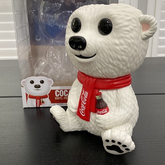 Funko Coca Cola Polar Bear Super Sized 10" POP! Vinyl Figure Limited Edition - Picture 11 of 13